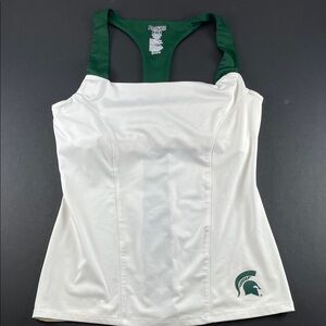 Pro Edge Women’s Michigan State Spartans Racerback Tank Top Size M